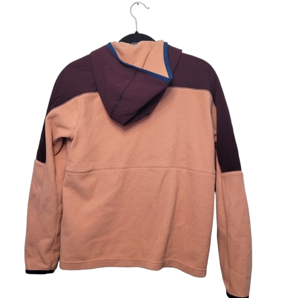 Cotopaxi Wine and Rosewood Abrazo Hooded Fleece Jacket - Picture 3 of 6